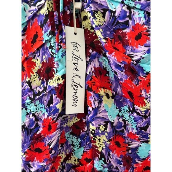 For Love & Lemons Chiara Puff Sleeve Mini Dress Women’s Size Large - Picture 7 of 9